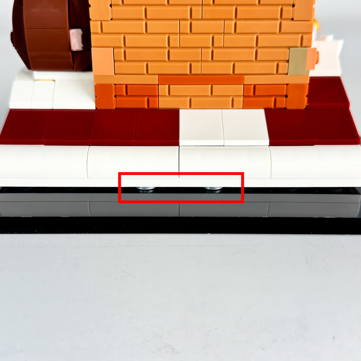 Display Case for LEGO® 40874 Santa's Holiday Countdown