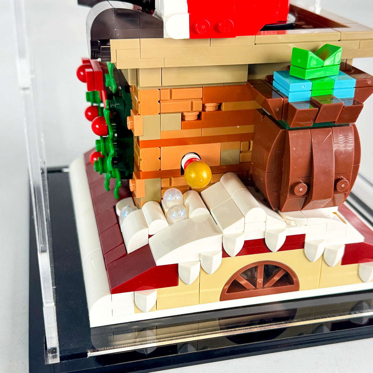 Display Case for LEGO® 40874 Santa's Holiday Countdown