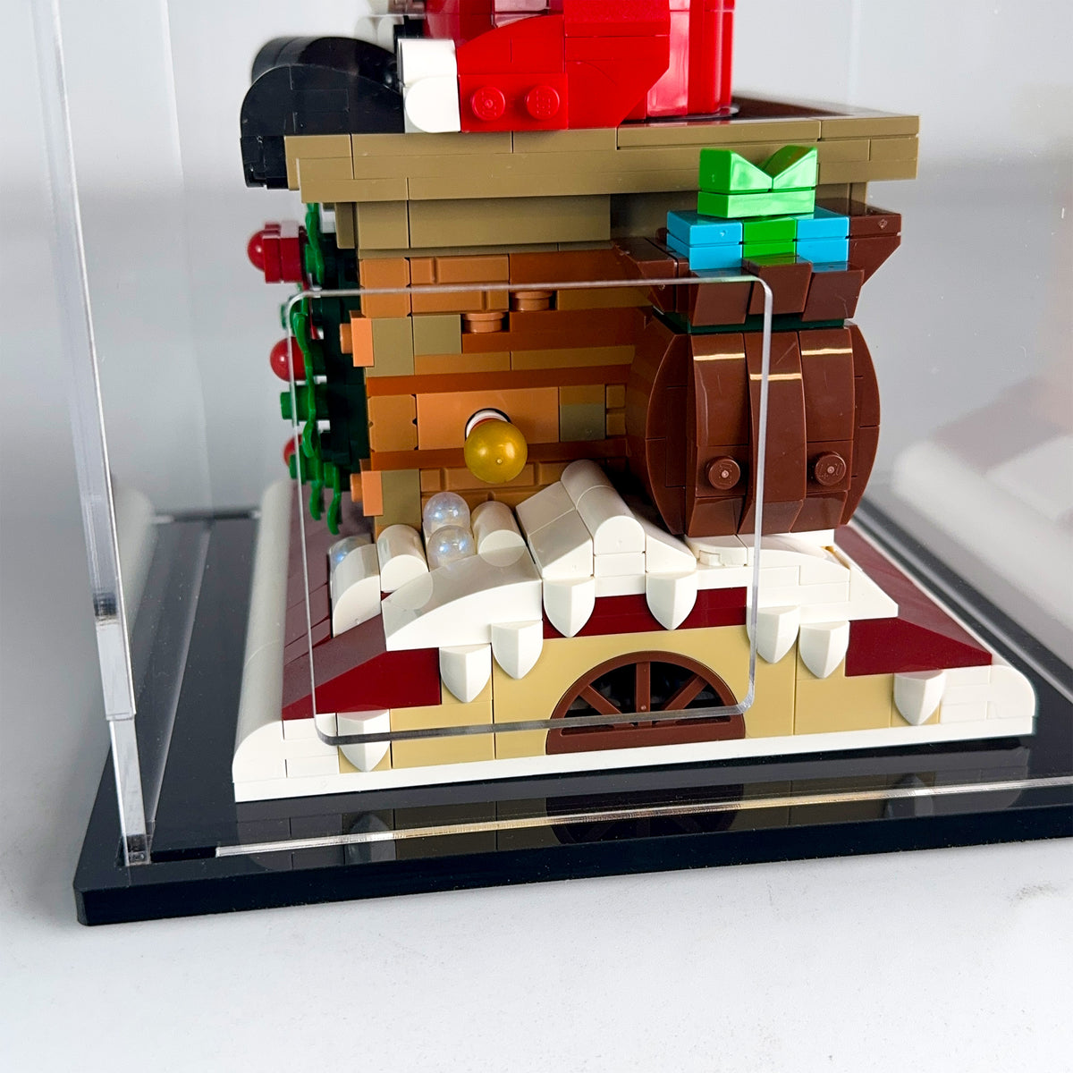 Display Case for LEGO® 40874 Santa's Holiday Countdown