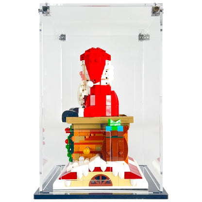 Display Case for LEGO® 40874 Santa's Holiday Countdown