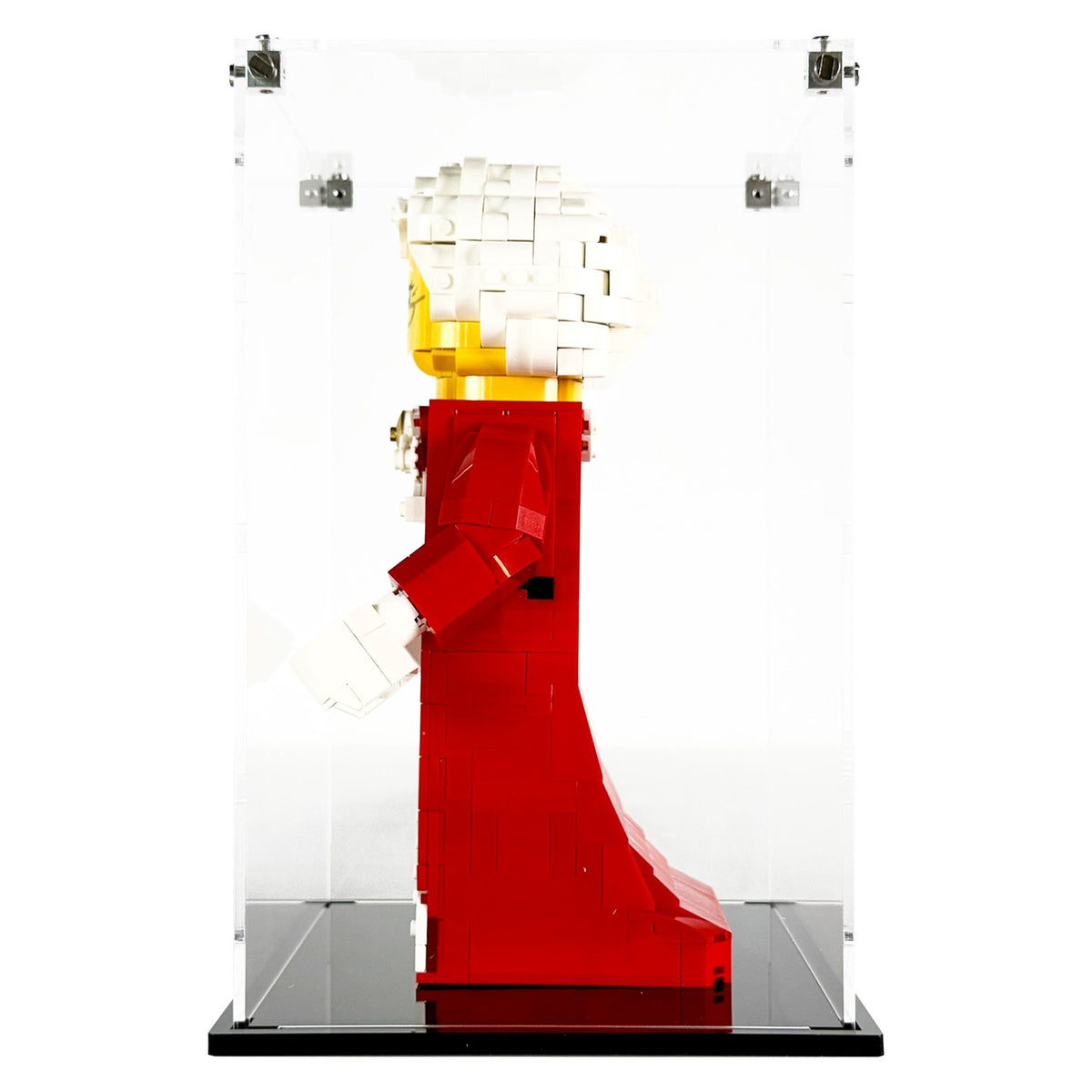 Display Case for LEGO® 40875 Up-Scaled Mrs. Claus Minifigure