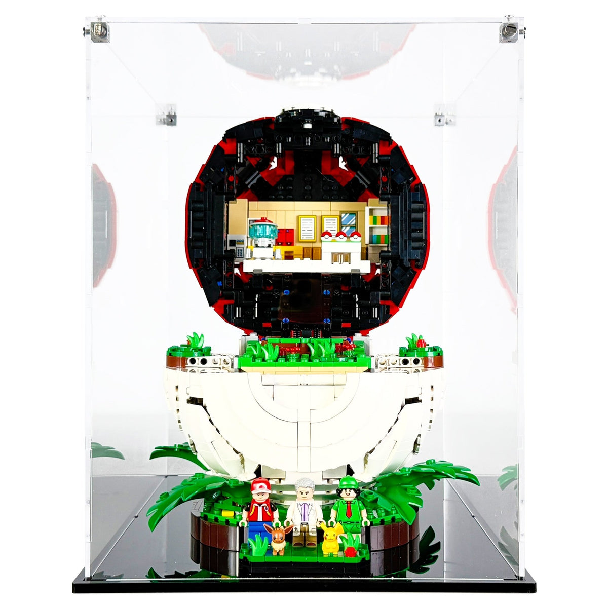 Display Case for LEGO® 72154 Pokemon Iconic Trainer Moments Poké Ball