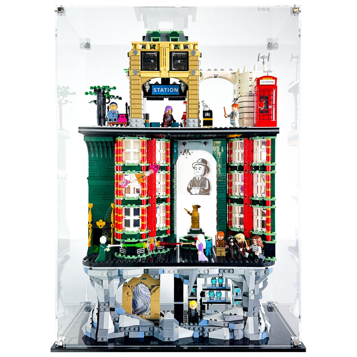 Display Case for LEGO® 76476 Harry Potter™ The Ministry of Magic™ – Collectors' Edition