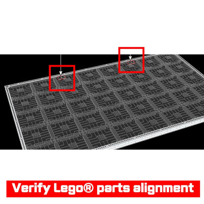 Wall Mounted Display Case for LEGO® 31203 Art World Map