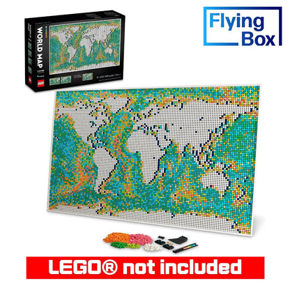 Wall Mounted Display Case for LEGO® 31203 Art World Map