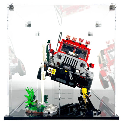 Display Case for LEGO® 77984 Jurassic World™ Jurassic Park Jeep® Wrangler