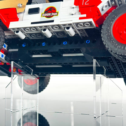 Display Case for LEGO® 77984 Jurassic World™ Jurassic Park Jeep® Wrangler