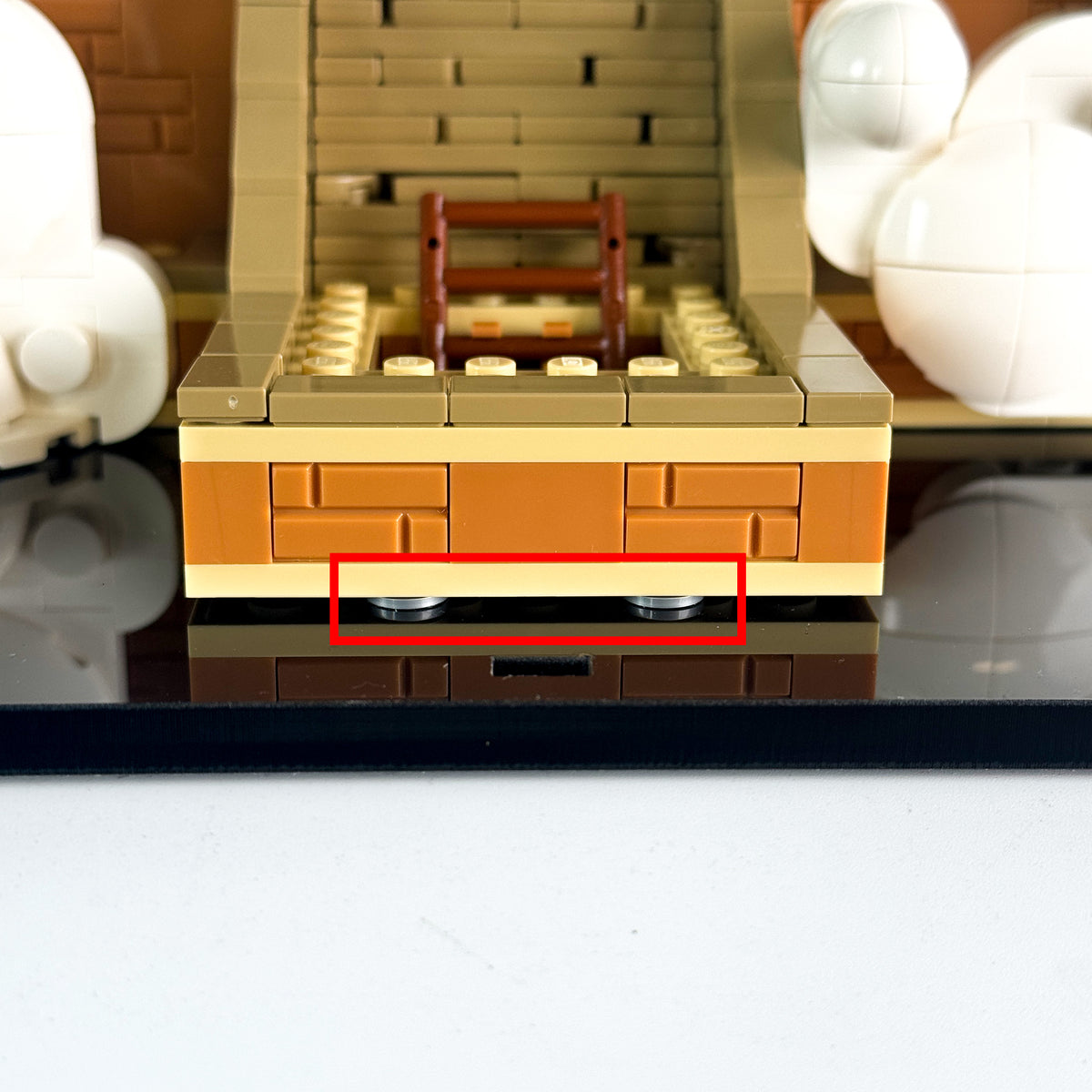 Display Case for LEGO® 72168 Pokemon Rayquaza