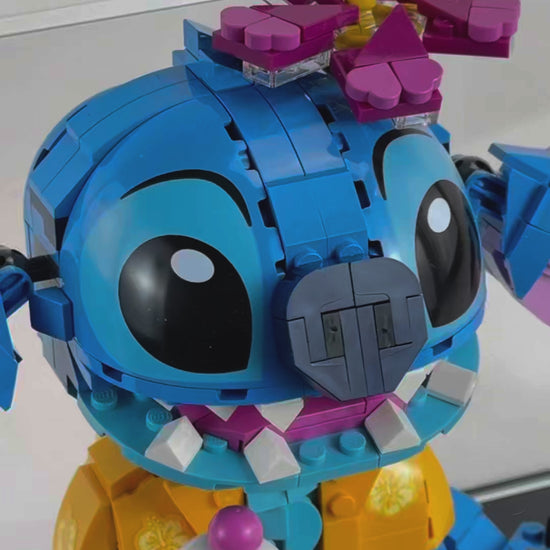 43249 display case lego disney stitch video