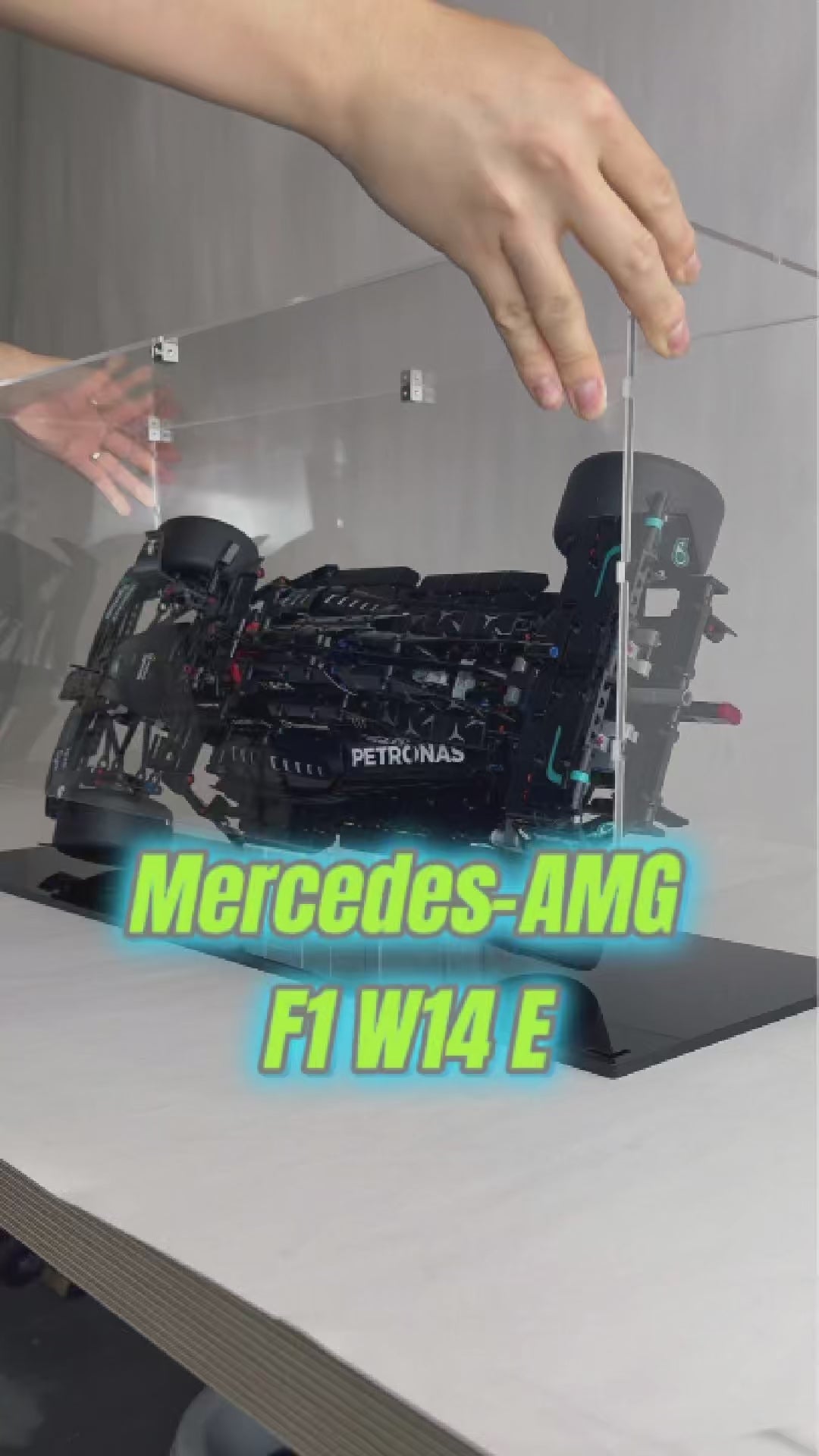 Display Case for LEGO 42171 Technic Mercedes-AMG F1 W14 E Performance