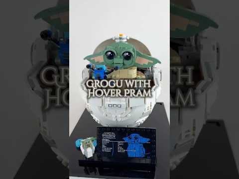 Display Case for LEGO® 75403 Star Wars™ Grogu™ with Hover Pram