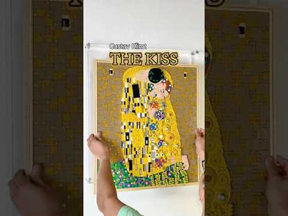 Wall Mounted Display Case for LEGO 31221 Gustav Klimt The Kiss