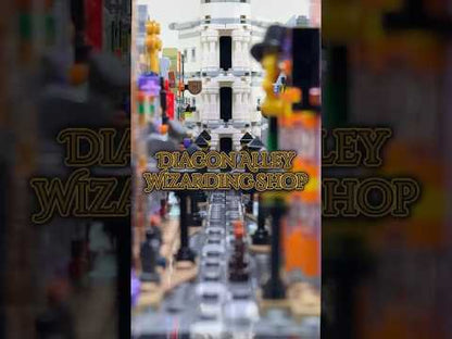 76444 display case lego harry potter diagon alley wizarding shops