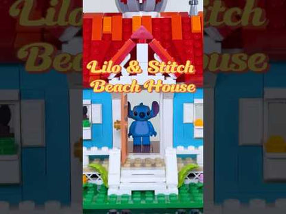 Display Case for LEGO 43268 Disney Lilo and Stitch Beach House