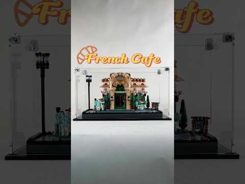 Display Case for LEGO 10362 Icons French Cafe